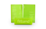 Fitband met oefeninstructies