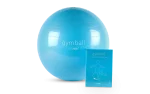Gymball met oefeninstructies