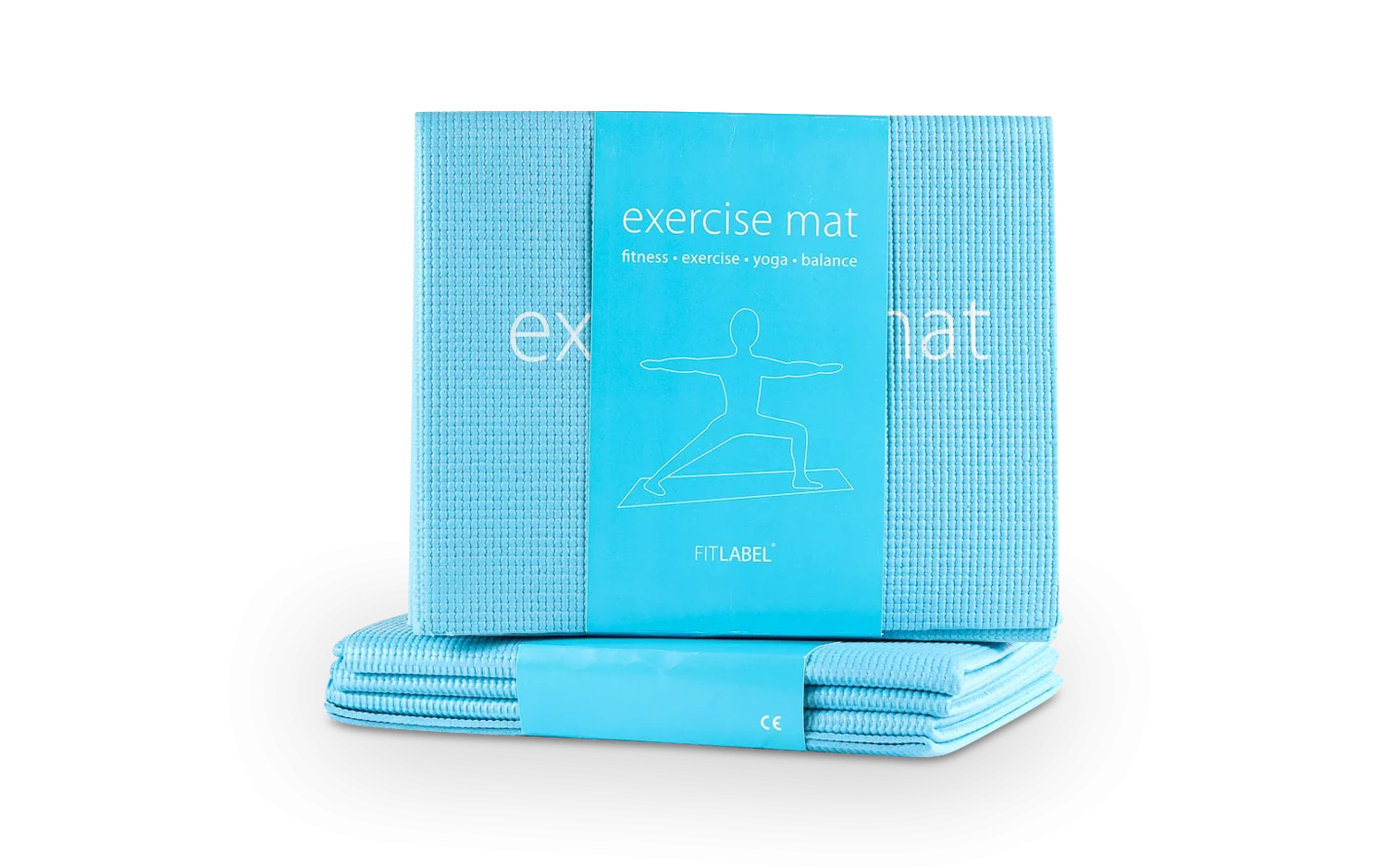 Yogamat-Blauw.webp Exercise Mat - Afbeelding 1